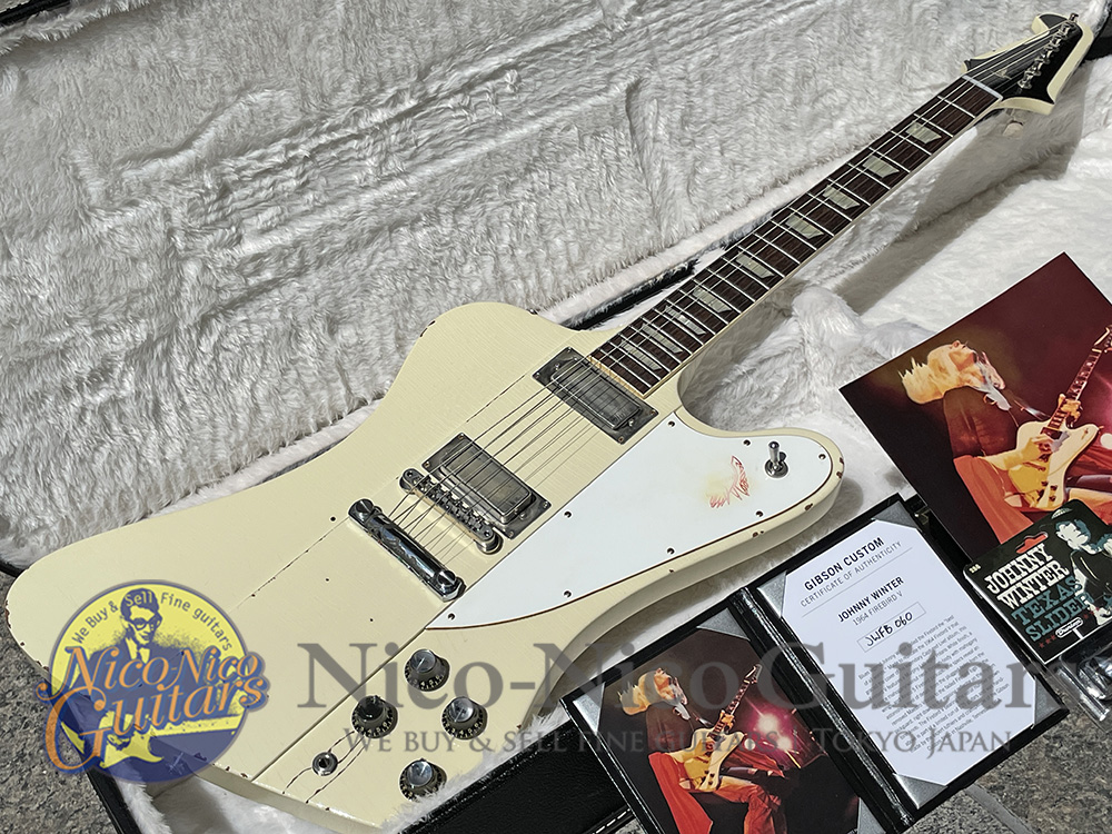 Gibson Custom Shop 2021 Johnny Winter 1964 Firebird V Murphy Gibson Custom Shop 2021 Johnny Winter 1964 Firebird V Murphy