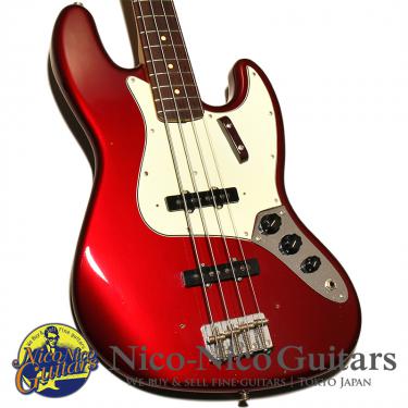 Fender Custom Shop 2005 1964 Jazz Bass Closet Classic (Candy Apple Red / Matching Head)