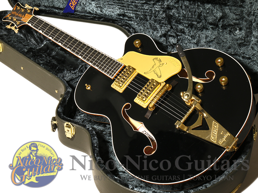 Gretsch 2018 G6136T-BLK Players Edition Black Falcon (Black)/Nico