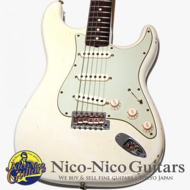 Fender Custom Shop 2012 1960 Stratocaster Relic with Matching Headstock (Olympic White)