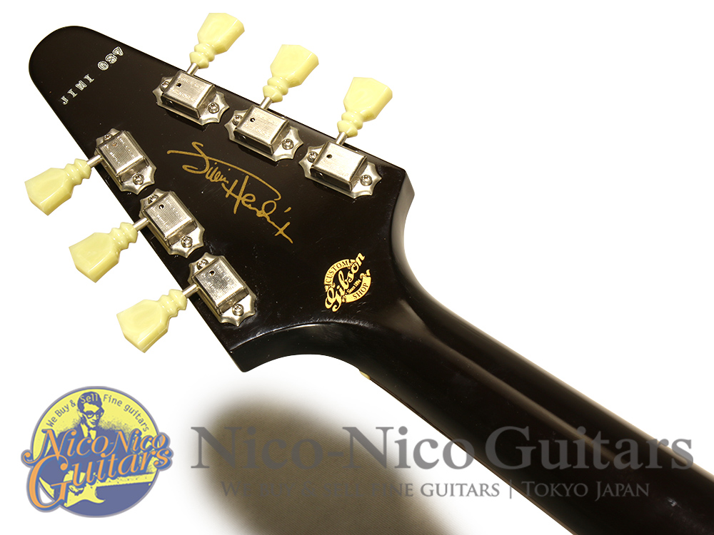 Gibson Custom Shop 2006 Inspired By Series Jimi Hendrix Psychedelic Flying V (Ebony Black/Paint)